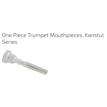 MOUTHPIECES - Trumpet Mouthpieces-One Piece Trumpet Mouthpieces, Kanstul Series